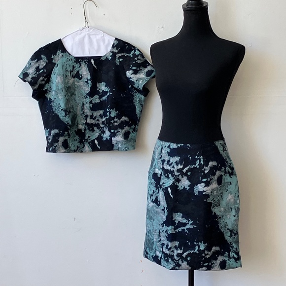 Hand Crafted Dresses & Skirts - Zara reconstructed Hand crafted skirt set